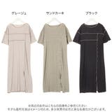 配色メローシアーテレコワンピース [E2420] レディース | KOBE LETTUCE | 詳細画像2 