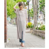 配色メローシアーテレコワンピース [E2420] レディース | KOBE LETTUCE | 詳細画像6 