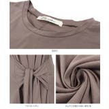 ウエストリボンカットソーワンピース [E2738] レディース | KOBE LETTUCE | 詳細画像15 