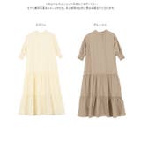 バックオープンティアードワンピース [E2799] レディース | KOBE LETTUCE | 詳細画像11 