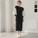 シャツスリーブニットワンピース [E2822] レディース | KOBE LETTUCE | 詳細画像1 