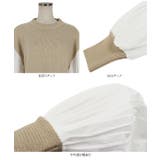 シャツスリーブニットワンピース [E2822] レディース | KOBE LETTUCE | 詳細画像13 