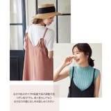 選べる2タイプ キャミソールチュニックワンピース [E2841]レディース | KOBE LETTUCE | 詳細画像6 