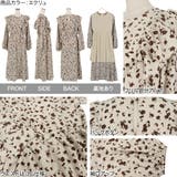 フラワープリントフリルワンピース レディース ワンピ | KOBE LETTUCE | 詳細画像3