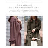 前後2WAYティアードワンピース レディース ロング丈 | KOBE LETTUCE | 詳細画像5