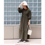 前後2WAYティアードワンピース レディース ロング丈 | KOBE LETTUCE | 詳細画像20