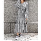 前後2WAYティアードワンピース レディース ロング丈 | KOBE LETTUCE | 詳細画像30