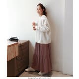 前後2WAYティアードワンピース レディース ロング丈 | KOBE LETTUCE | 詳細画像14