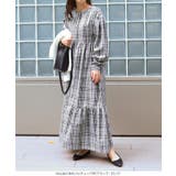 前後2WAYティアードワンピース レディース ロング丈 | KOBE LETTUCE | 詳細画像26