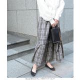 前後2WAYティアードワンピース レディース ロング丈 | KOBE LETTUCE | 詳細画像29