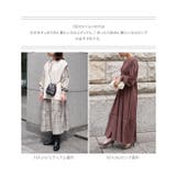 前後2WAYティアードワンピース レディース ロング丈 | KOBE LETTUCE | 詳細画像11