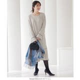 パイピングワンピース [E2973] レディース | KOBE LETTUCE | 詳細画像5 