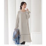 パイピングワンピース [E2973] レディース | KOBE LETTUCE | 詳細画像6 