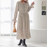 Vネックマーメイド柄ワンピース [E2988] レディース | KOBE LETTUCE | 詳細画像1 