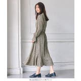 Vネックマーメイド柄ワンピース [E2988] レディース | KOBE LETTUCE | 詳細画像7 