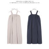 ギャザーAラインワンピース レディース ロング丈 | KOBE LETTUCE | 詳細画像12