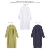 ピンタックフレアシャツワンピース レディース ワンピ | KOBE LETTUCE | 詳細画像10