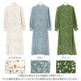 2wayボタン開きプリントワンピース シャツワンピ シャツワンピース | KOBE LETTUCE | 詳細画像2