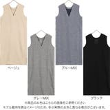 前後2wayリネンライクジャンスカワンピース レディース ロング丈 | KOBE LETTUCE | 詳細画像2