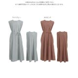 ショルダータックスリーブレスワンピース レタスオリジナルサイズ レディース | KOBE LETTUCE | 詳細画像19