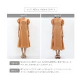リネンブレンドマーメイドワンピース レディース ロング丈 | KOBE LETTUCE | 詳細画像15