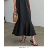 バックゴム入りマーメイドワンピース 秋 秋服 | KOBE LETTUCE | 詳細画像9