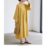 キーネックリゾートワンピース［E3149］ 秋 秋服 | KOBE LETTUCE | 詳細画像8 