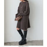 ルーズシルエットニットミニワンピース［E3176］ | KOBE LETTUCE | 詳細画像12 