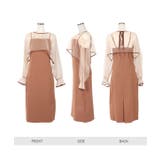 2wayシースルータイトロングドレス［E3211］ | KOBE LETTUCE | 詳細画像13 