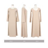 前後2way袖フレアロングワンピース［E3219］ | KOBE LETTUCE | 詳細画像12 