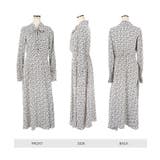 小花柄ボウタイワンピース［E3231］ | KOBE LETTUCE | 詳細画像14 