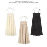 バックシャンキャミワンピース［E3266］ | KOBE LETTUCE | 詳細画像10 