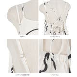 総柄ダブルストラップキャミワンピース［E3311］ | KOBE LETTUCE | 詳細画像14 