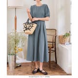 ロングスリーブウエストタックワンピース［E3315］ | KOBE LETTUCE | 詳細画像10 