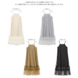 チュールフリルキャミワンピース［E3325］ | KOBE LETTUCE | 詳細画像8 