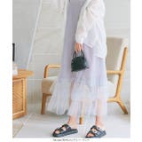 チュールフリルキャミワンピース［E3325］ | KOBE LETTUCE | 詳細画像4 