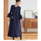 フレアスリーブニットワンピース［E3341］ | KOBE LETTUCE | 詳細画像10 