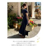 [ 水野佐彩さんコラボ ] タックスカートドッキングワンピース［E3353］ | KOBE LETTUCE | 詳細画像3 