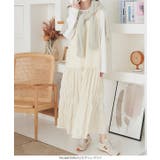 切替ディープVネックジャンスカワンピース［E3366］ | KOBE LETTUCE | 詳細画像2 