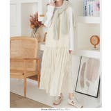 エクリュ | 切替ディープVネックジャンスカワンピース［E3366］ | KOBE LETTUCE