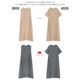 接触冷感 × シワ防止加工付きカットソーワンピースゆったり | KOBE LETTUCE | 詳細画像18