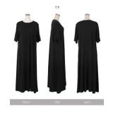 接触冷感 × シワ防止加工付きカットソーワンピースゆったり | KOBE LETTUCE | 詳細画像21