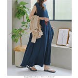 接触冷感 × シワ防止加工付きカットソーワンピースゆったり | KOBE LETTUCE | 詳細画像9