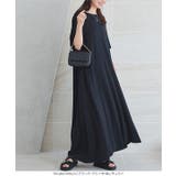 接触冷感 × シワ防止加工付きカットソーワンピースゆったり | KOBE LETTUCE | 詳細画像14