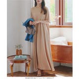 接触冷感 × シワ防止加工付きカットソーワンピースゆったり | KOBE LETTUCE | 詳細画像12