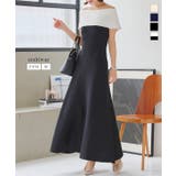 マルチway フィット＆フレアオフショルニットワンピース［E3410］ | KOBE LETTUCE | 詳細画像1 