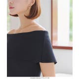 マルチway フィット＆フレアオフショルニットワンピース［E3410］ | KOBE LETTUCE | 詳細画像6 