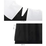 ビッグカラー配色ワンピース［E3412］ | KOBE LETTUCE | 詳細画像8 