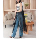 胸元リボンチュールキャミワンピース［E3426］ | KOBE LETTUCE | 詳細画像7 