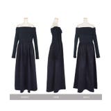 オフショルダードッキングワンピース［E3427］ | KOBE LETTUCE | 詳細画像9 